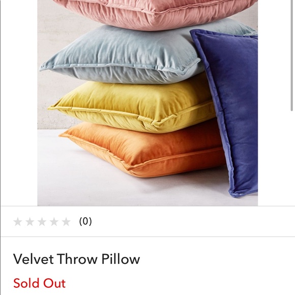 URBAN OUTFITTERS GREEN VELVET PILLOWS - Picture 7 of 8